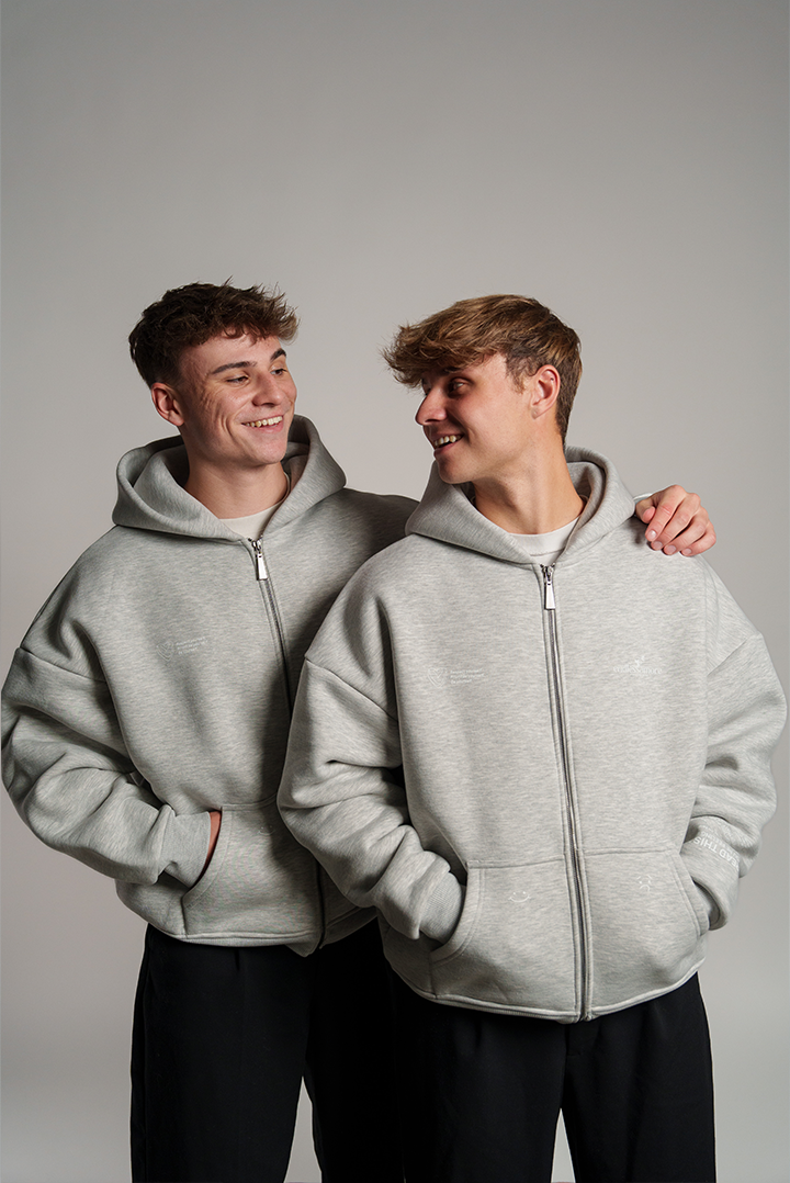 BAD MOMENT ZIP HOODIE