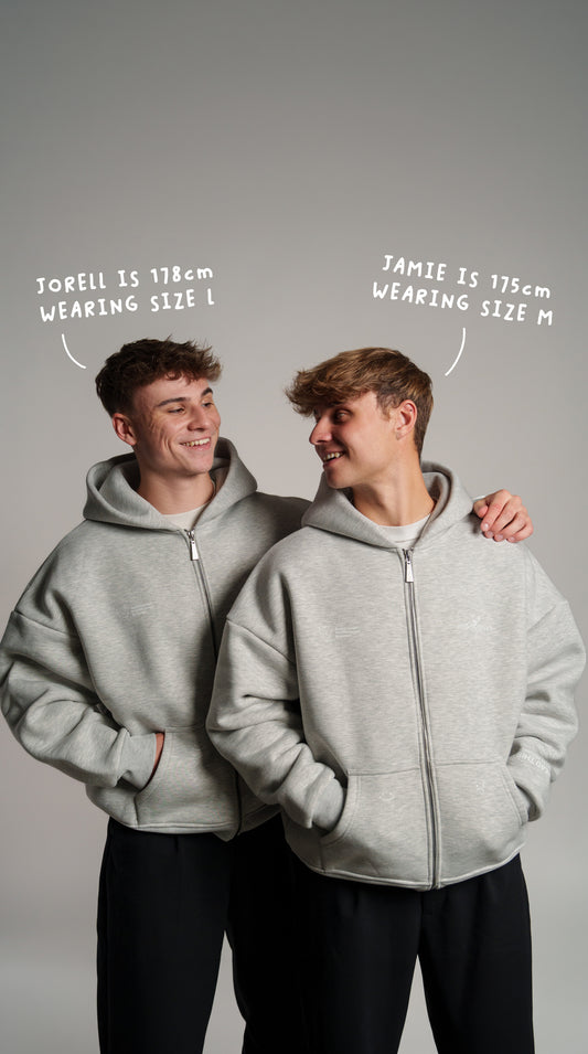 BAD MOMENT ZIP HOODIE