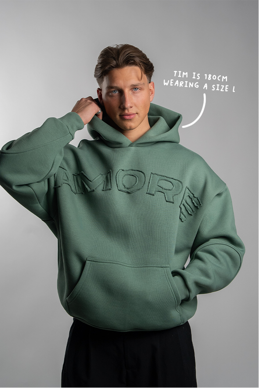 AMORE HOODIE GREEN