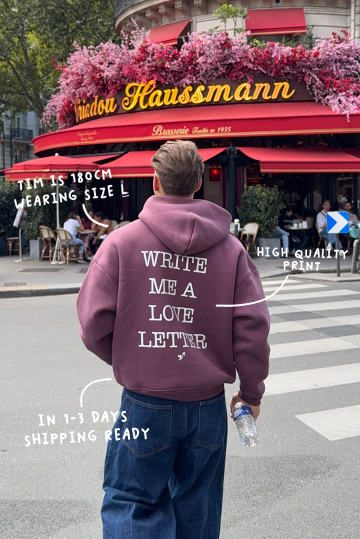 LOVE LETTER HOODIE