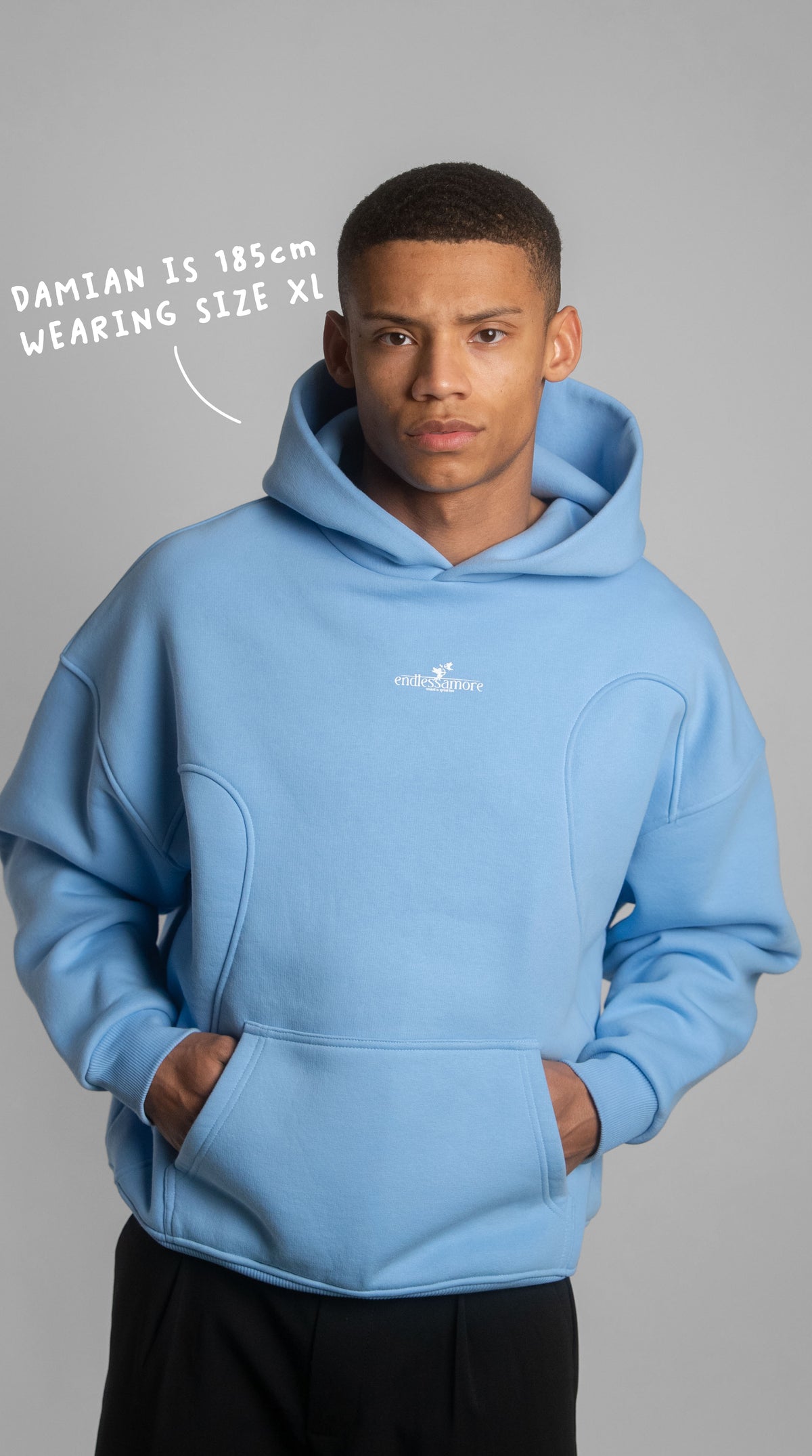 BABYBLUE HOODIE