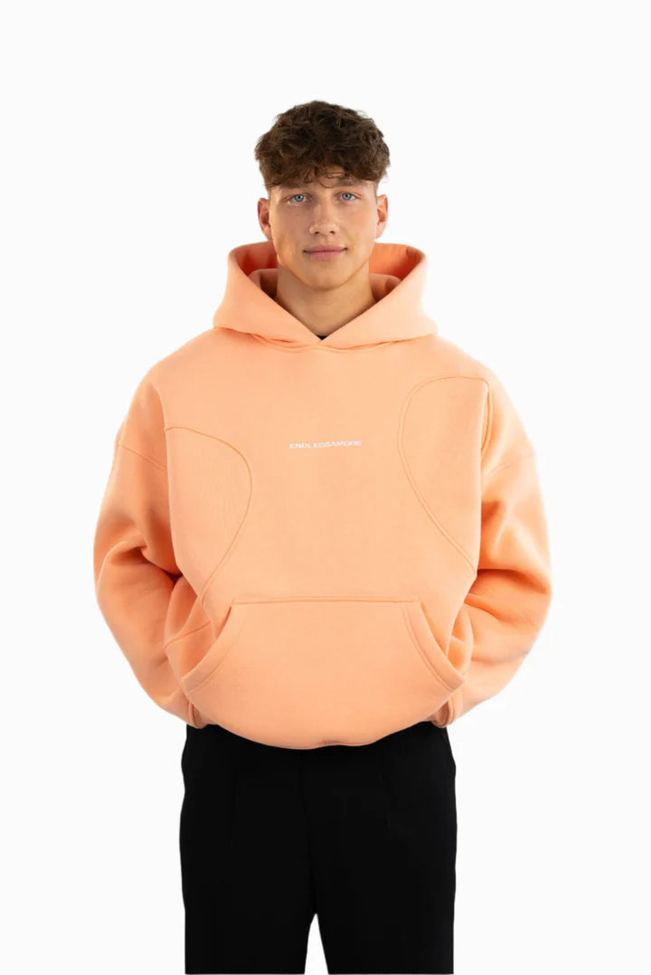 PEACH HEART HOODIE