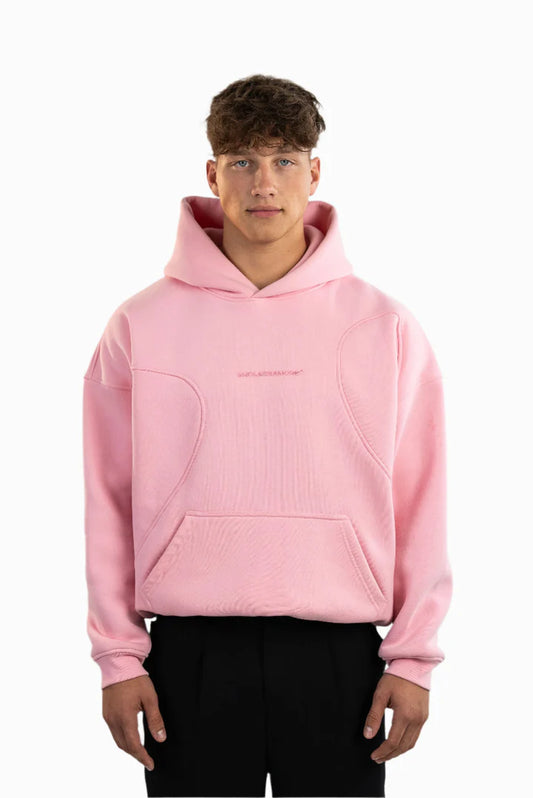 PINK HEART HOODIE