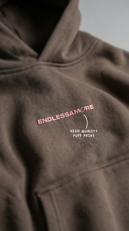 ESSENTIALS HOODIE BROWN