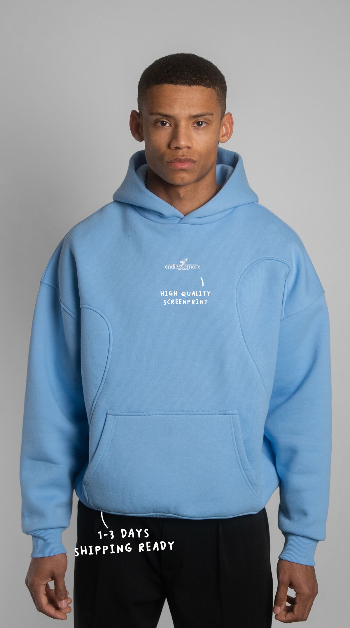 BABYBLUE HOODIE