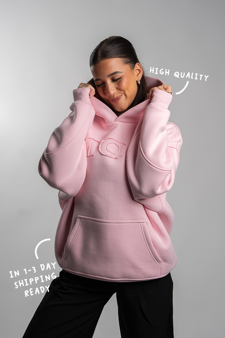 AMORE HOODIE PINK