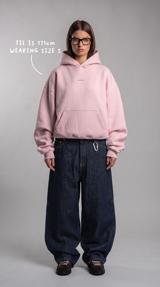 ESSENTIALS HOODIE PINK