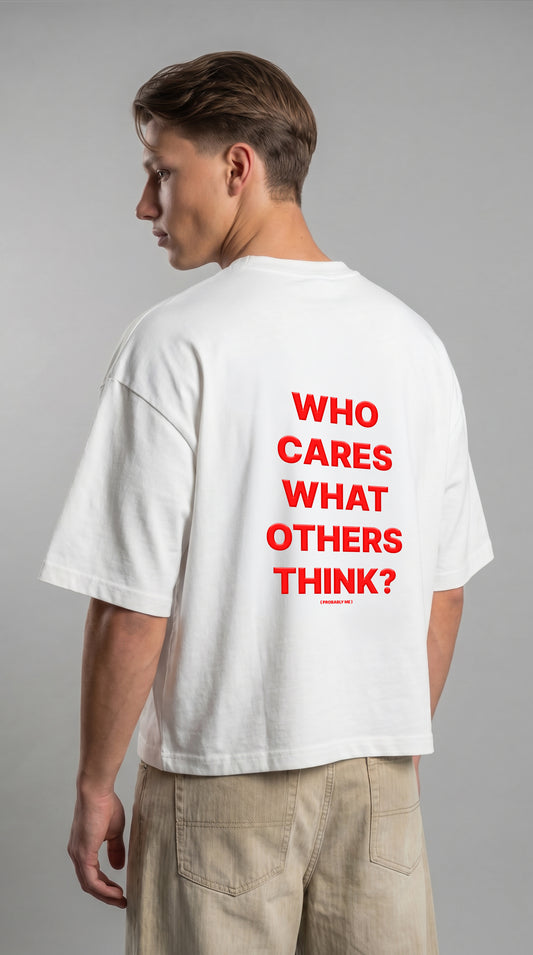 WHO CARES SHIRT