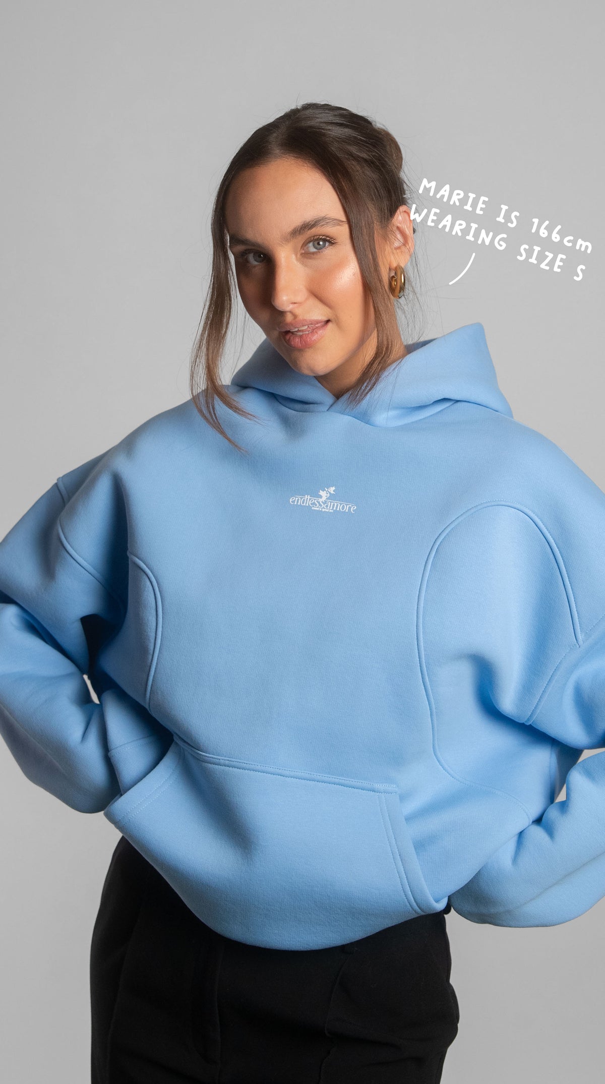 BABYBLUE HOODIE