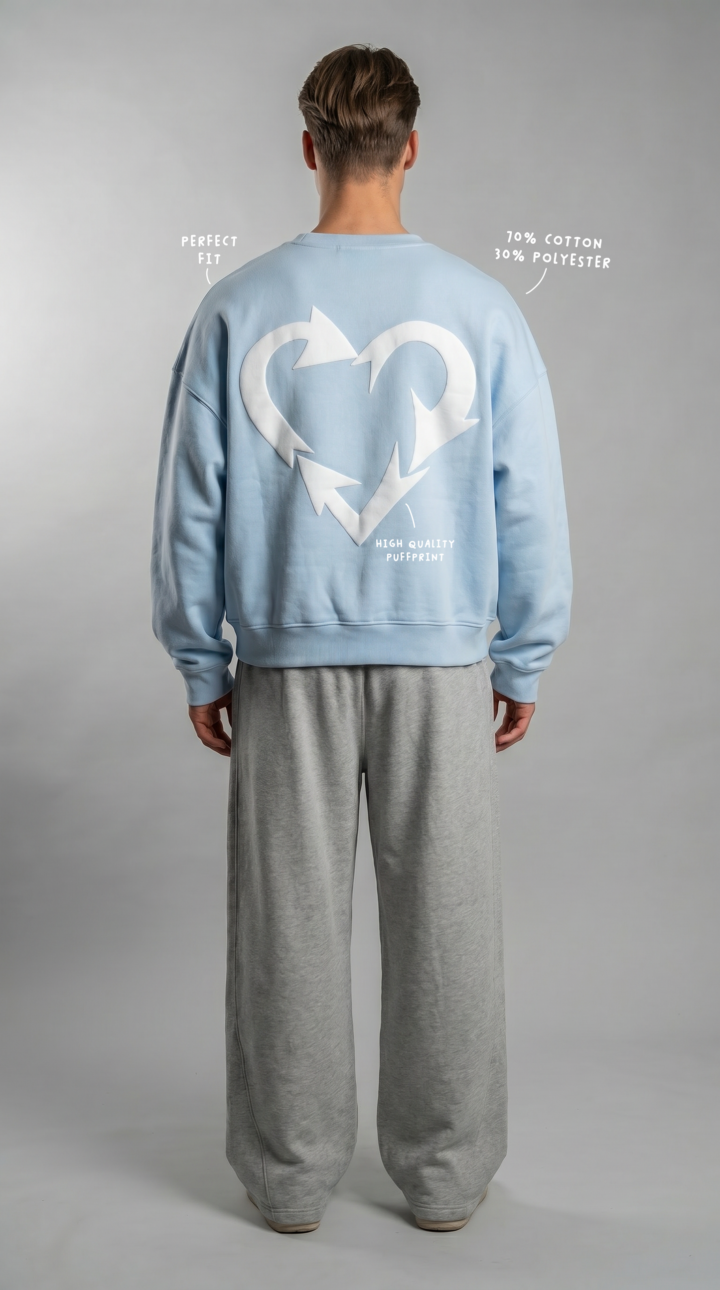 LOVE AROUND SWEATER