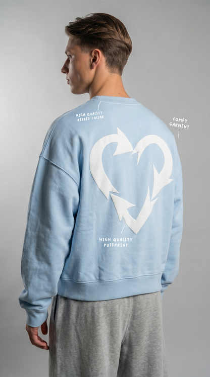 LOVE AROUND SWEATER