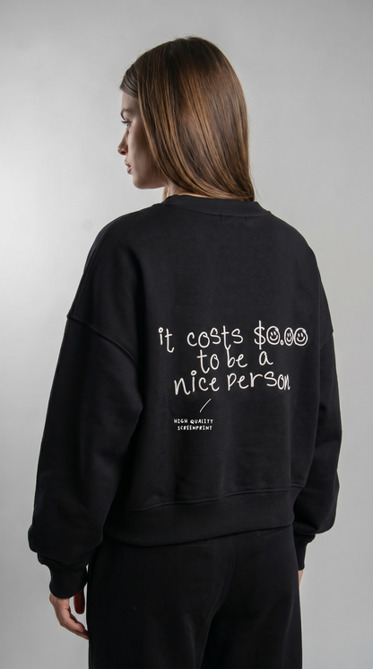 NICE PERSON SWEATER