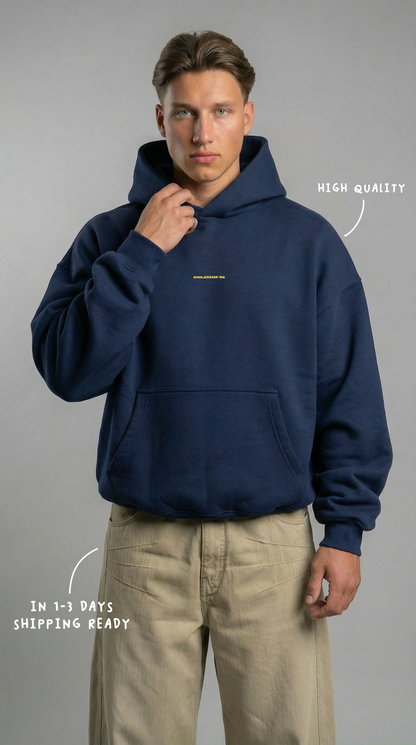 ESSENTIALS HOODIE BLUE