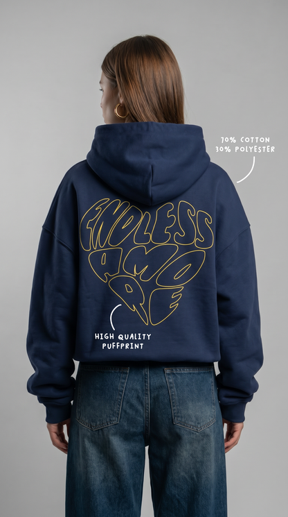 ESSENTIALS HOODIE BLUE