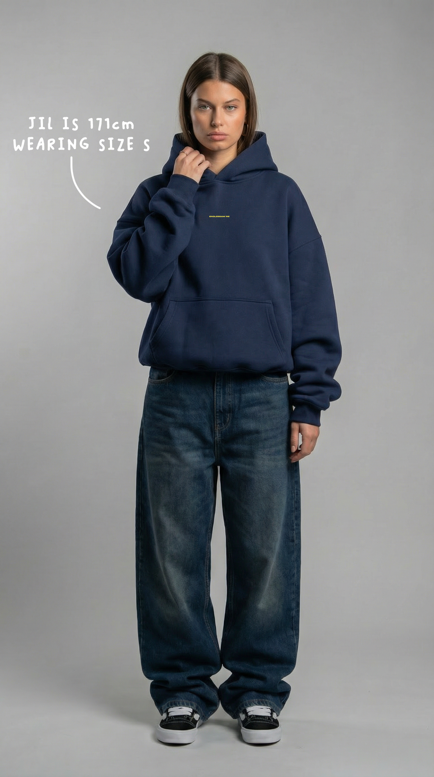 ESSENTIALS HOODIE BLUE
