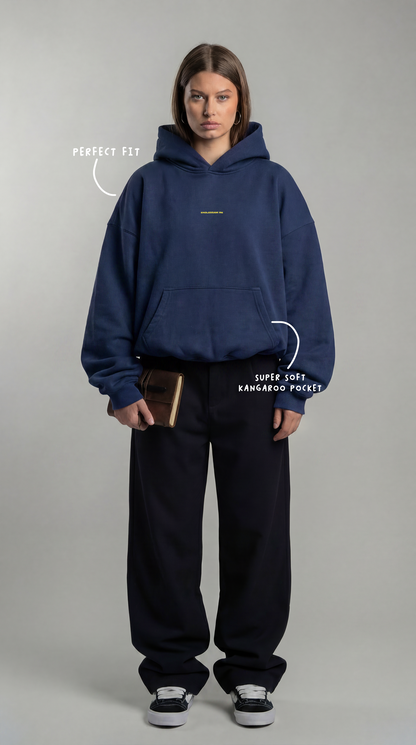 ESSENTIALS HOODIE BLUE