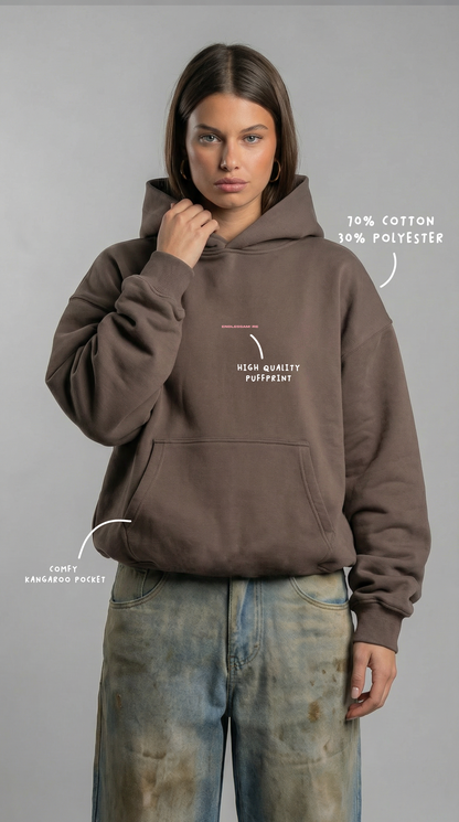 ESSENTIALS HOODIE BROWN