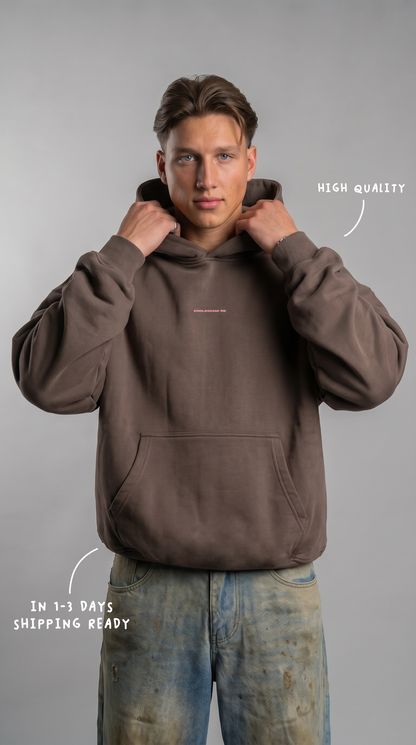 ESSENTIALS HOODIE BROWN