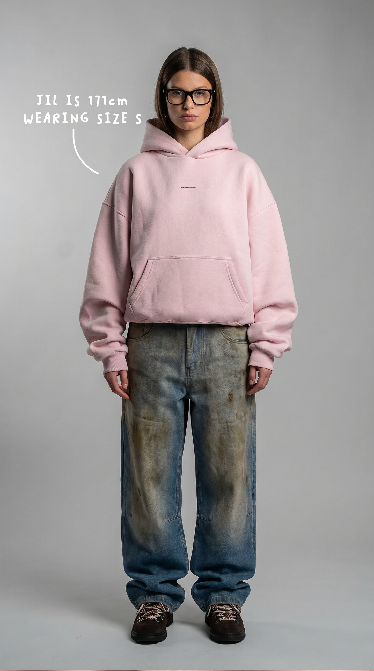 ESSENTIALS HOODIE PINK
