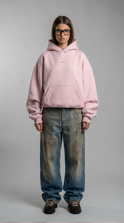ESSENTIALS HOODIE PINK