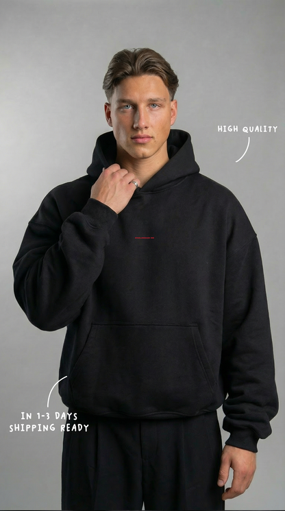 ESSENTIALS HOODIE BLACK