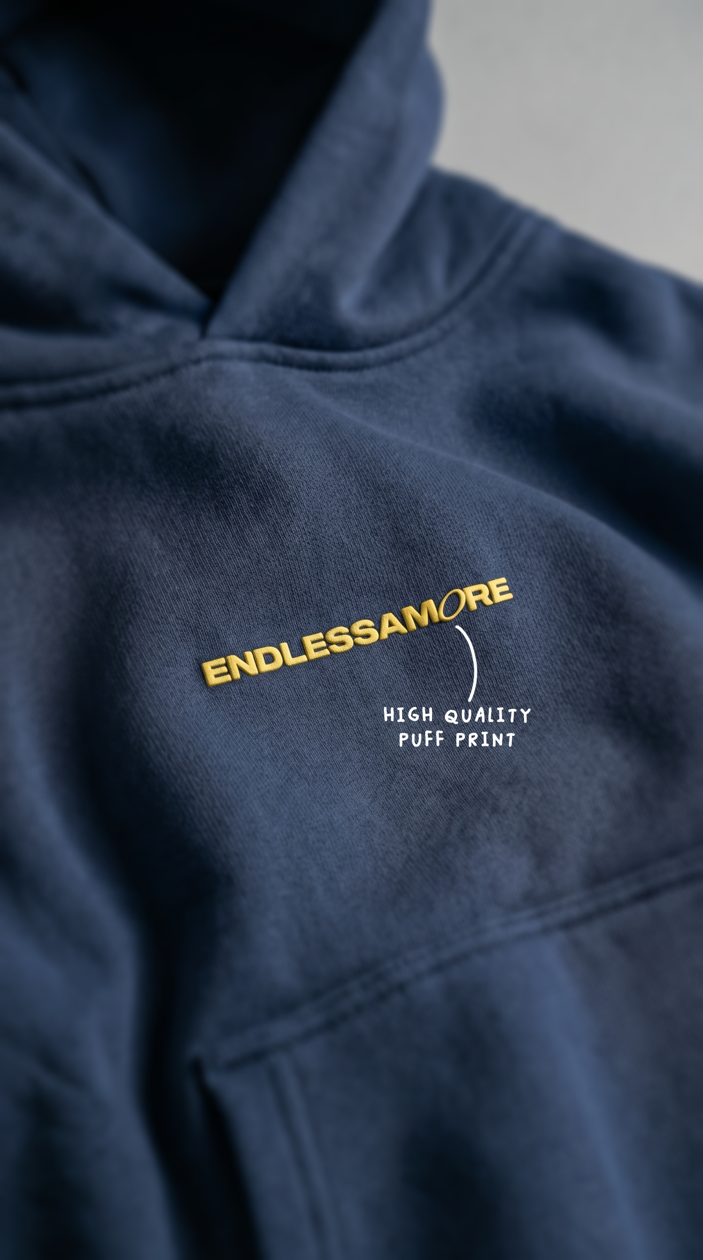 ESSENTIALS HOODIE BLUE