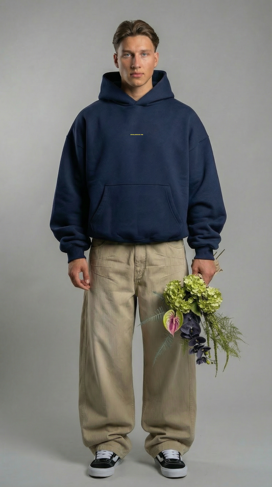 ESSENTIALS HOODIE BLUE