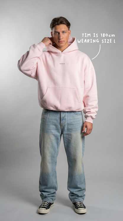 ESSENTIALS HOODIE PINK