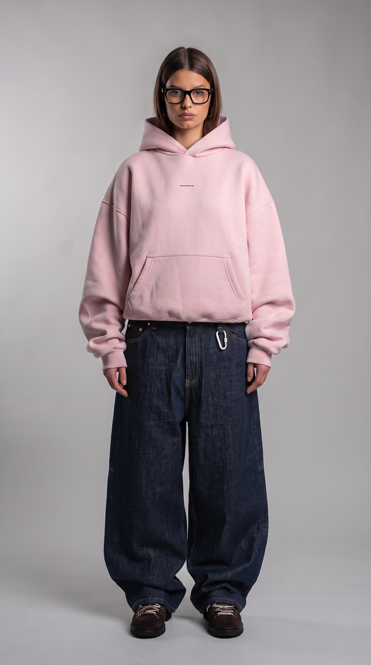 ESSENTIALS HOODIE PINK